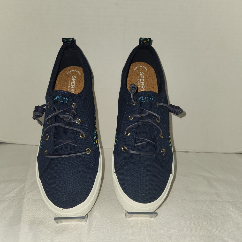 Sperry Navy Canvas Sneakers